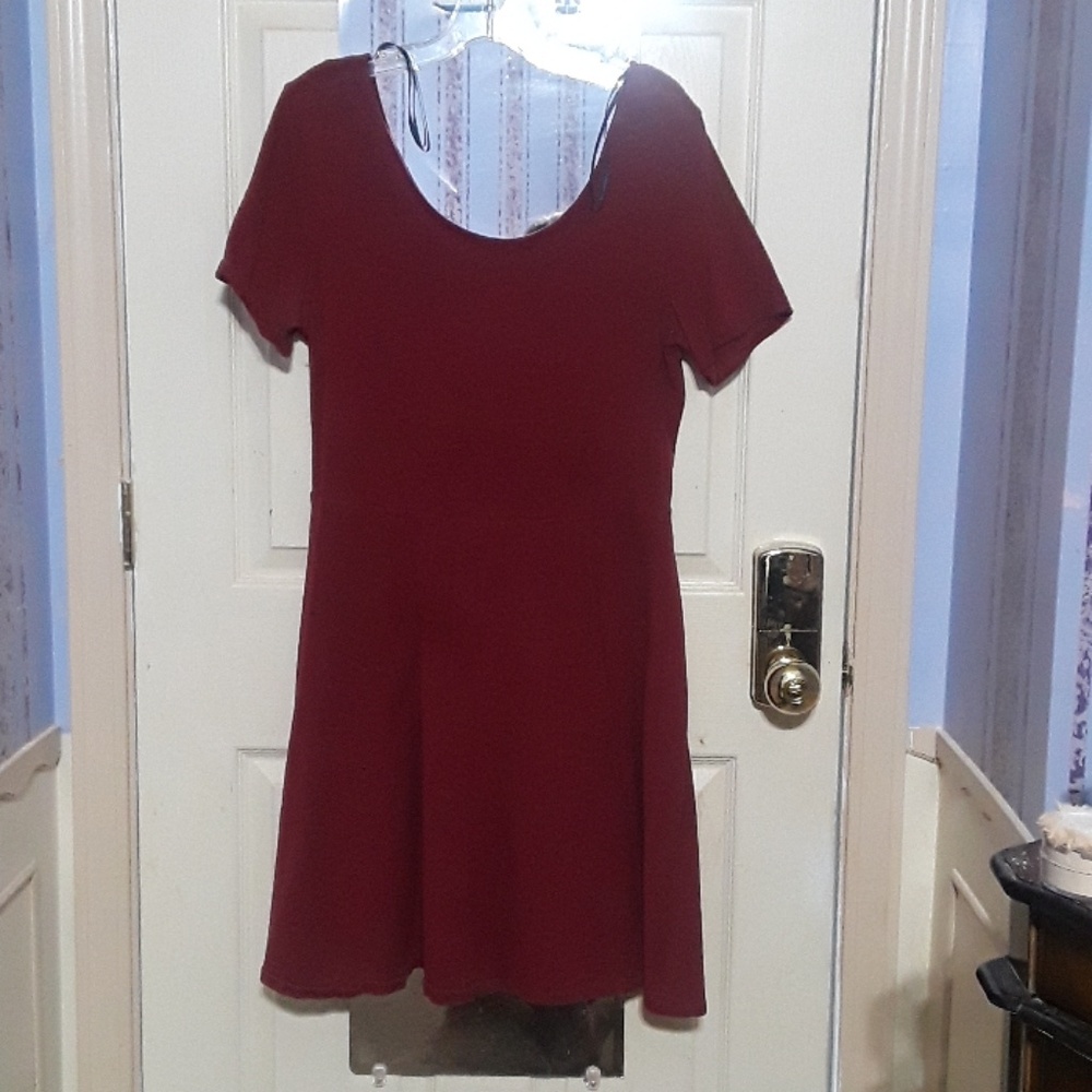 Red dress